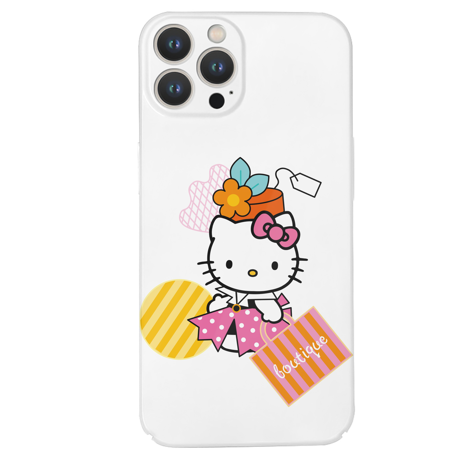 （画像用） Hello Kitty ハローキティ 【iPhone 14シリーズ対応】ハードケース